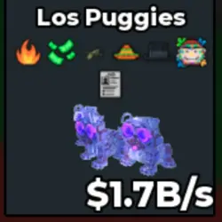 Crystal Los Puggies 1.7 B s (Секретный персонаж) — Roblox, лот №225064