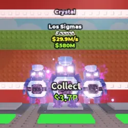 Crystal Los Sigmas 29,9M s (Секретный персонаж) — Roblox, лот №225065