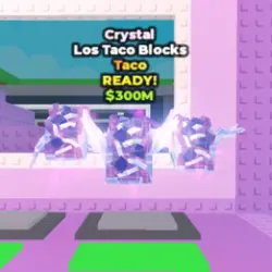 Crystal Los Taco Blocks (Taco персонаж) — Roblox, лот №225067
