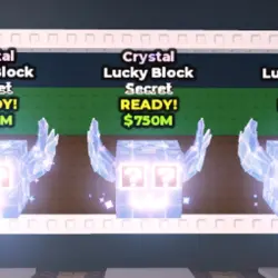 Crystal Mutation Secret Lucky Block (Секретный персонаж) — Roblox, лот №225097