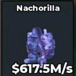 Crystal Nachorilla 617.5 M s (Секретный персонаж) — Roblox, лот №225100
