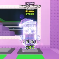 Crystal Naughty Naughty 39 M s (Секретный персонаж) — Roblox, лот №225103
