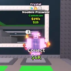 Crystal Noobini Pizzanini (3 TRAITS) (Обычный персонаж) — Roblox, лот №225104