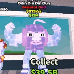 CRYSTAL Odin odin din dun (Brainrot God персонаж) — Roblox, лот №225073
