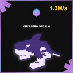 Crystal Orcalero Orcala 1.3M s #Ang (Brainrot God персонаж) — Roblox, лот №225077
