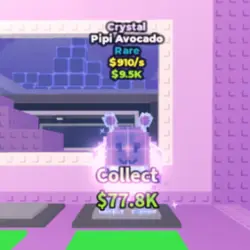 Crystal Pipi Avocado (Редкий персонаж) — Roblox, лот №225102