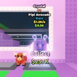 Crystal Pipi Avocado 1.2 K s (BULL TRAIT) (Обычный персонаж) — Roblox, лот №225114