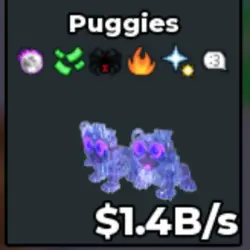 Crystal Puggies (Секретный персонаж) — Roblox, лот №225130