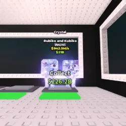 Crystal Rubiko and Cubiko NO TACO 10 (Секретный персонаж) — Roblox, лот №225109