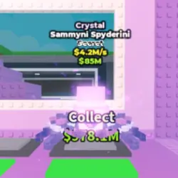 Crystal Sammyni Spyderini 4.2 M s (Секретный персонаж) — Roblox, лот №225113