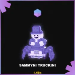 Crystal Sammyni Truckini 1.4B s (Секретный персонаж) — Roblox, лот №225116