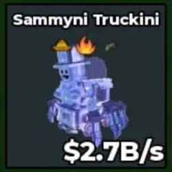 Crystal Sammyni Truckini 2.7B s Ahyar (Секретный персонаж) — Roblox, лот №225121