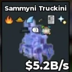 Crystal Sammyni Truckini 5.2B s zidan (Секретный персонаж) — Roblox, лот №225126