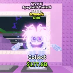 Crystal Spaghetti Tualetti 780 M s (Секретный персонаж) — Roblox, лот №225136