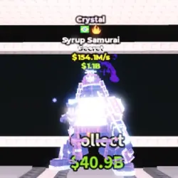 Crystal Syrup Samurai 154.1 M s (Секретный персонаж) — Roblox, лот №225149