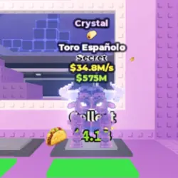 Crystal Toro Españolo 34.8 M s (1 TRAIT) (Секретный персона… — Roblox, лот №225155