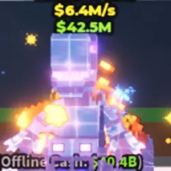 CRYSTAL tractoro dinosauro $6.4M s RARE trait (Brainrot God… — Roblox, лот №225156
