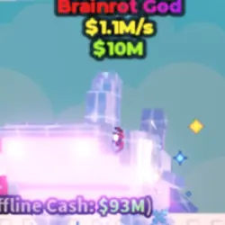 CRYSTAL tralalero tralala $1.1M s RARE (Brainrot God персон… — Roblox, лот №225157