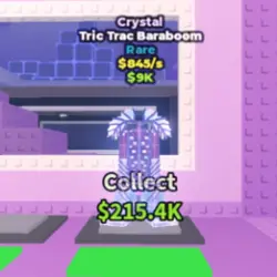 Crystal Tric Trac Baraboom (Редкий персонаж) — Roblox, лот №225159