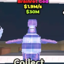 CRYSTAL Urubini Flamenguini (Brainrot God персонаж) — Roblox, лот №225162