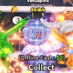 Crystal Venuspino 9.1B S (Bull + 9 Traits) #I5QF1D (Секретн… — Roblox, лот №225168