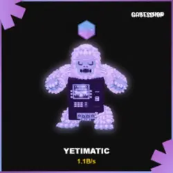 Crystal Yetimatic 1.1B s (Секретный персонаж) — Roblox, лот №225171