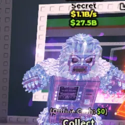 Crystal Yetimatic Only 57 Exist!!! - 1.1B s - Secret 5M (Се… — Roblox, лот №225172