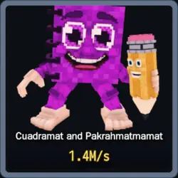 Cuadramat and Pakrahmatmamat 1.4M s (Секретный персонаж) — Roblox, лот №225180