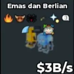 Cunz59# Gold and Diamond 3b s (Секретный персонаж) — Roblox, лот №225197
