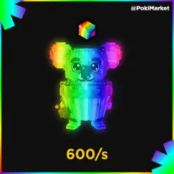 Cupcake Koala - Rainbow - 600 s (Редкий персонаж) — Roblox, лот №225200
