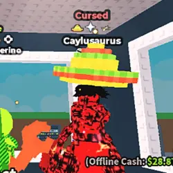Cursed - Caylusaurus - 1B S - 3 Traits (Секретный персонаж) — Roblox, лот №225270