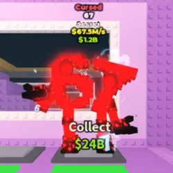 Cursed 67 67.5 M s (Секретный персонаж) — Roblox, лот №225275
