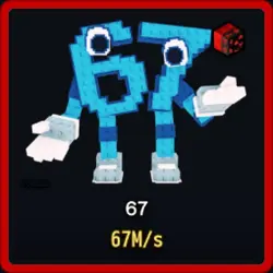 Cursed 67 67M s (Секретный персонаж) — Roblox, лот №225276