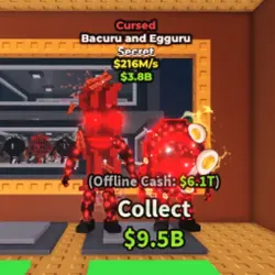 Cursed Bacuru and Egguru (Секретный персонаж) — Roblox, лот №225224
