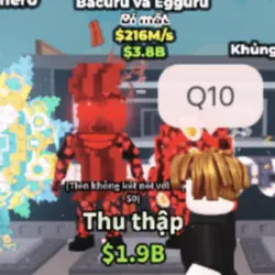 Cursed Bacuru and Egguru 216M s (Секретный персонаж) — Roblox, лот №225226