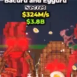 CURSED Bacuru and Egguru 324m S + 1 Trait (Секретный персон… — Roblox, лот №225227