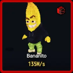 Cursed Bananito 135M s (Секретный персонаж) — Roblox, лот №225229