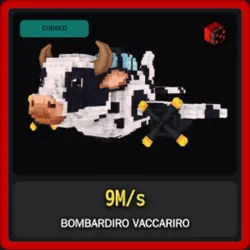 Cursed Bombardiro Vaccariro 9M s (Секретный персонаж) — Roblox, лот №225245