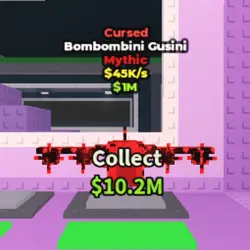 Cursed Bombombini Gusini 45 K s (Мифический персонаж) — Roblox, лот №225246