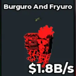 Cursed Burguro and Fryuro 1.8 B s - Quick (Секретный персон… — Roblox, лот №225258