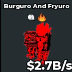 Cursed Burguro and Fryuro 2.7B S (Секретный персонаж) — Roblox, лот №225279