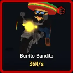 Cursed Burrito Bandito 36M s (Секретный персонаж) — Roblox, лот №225283