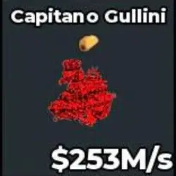 Cursed Capitano Gullini 253 M s (Секретный персонаж) — Roblox, лот №225290
