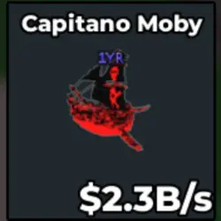 Cursed Capitano Moby 2.3 B s (Секретный персонаж) — Roblox, лот №225296