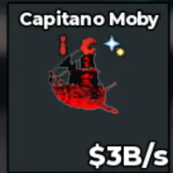 Cursed Capitano Moby 3B s lynu (Секретный персонаж) — Roblox, лот №225299