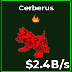 Cursed Cerberus (f02004) (Секретный персонаж) — Roblox, лот №225314