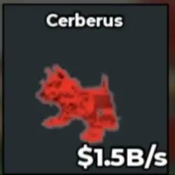 Cursed Cerberus 1,5B s #alm (Секретный персонаж) — Roblox, лот №225315