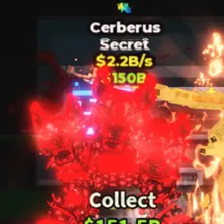 Cursed Cerberus 2.2B s (Секретный персонаж) — Roblox, лот №225317