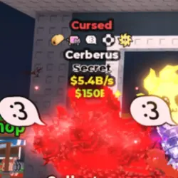 Cursed Cerberus 5.4B s (Секретный персонаж) — Roblox, лот №225320