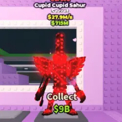 Cursed Cupid Cupid Sahur 27.9 M s (Секретный персонаж) — Roblox, лот №225334